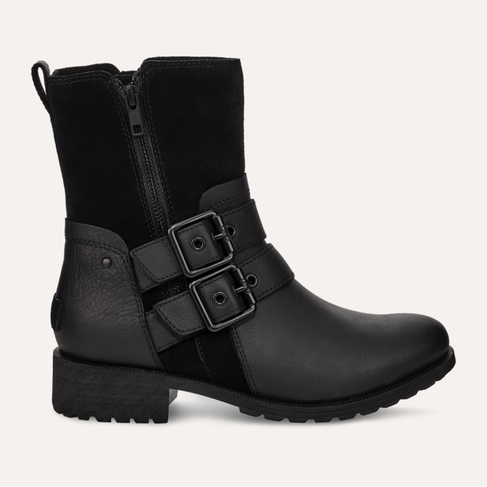 UGG Women's Wilde Boots Moto Boots 8.5